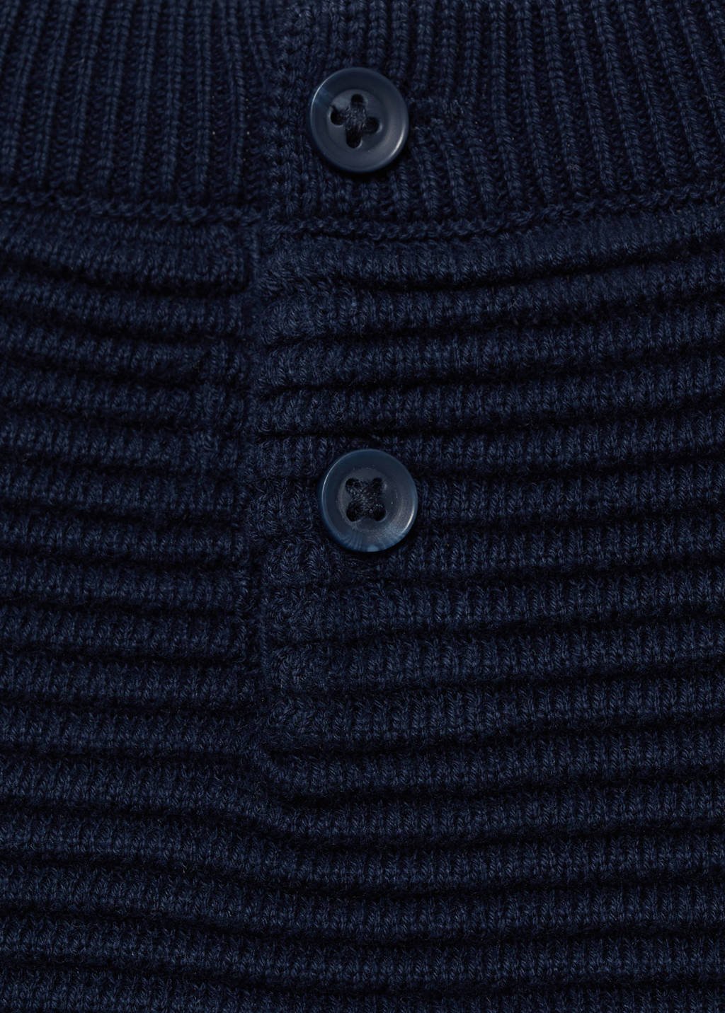 Mango Kids trui marine gebreid