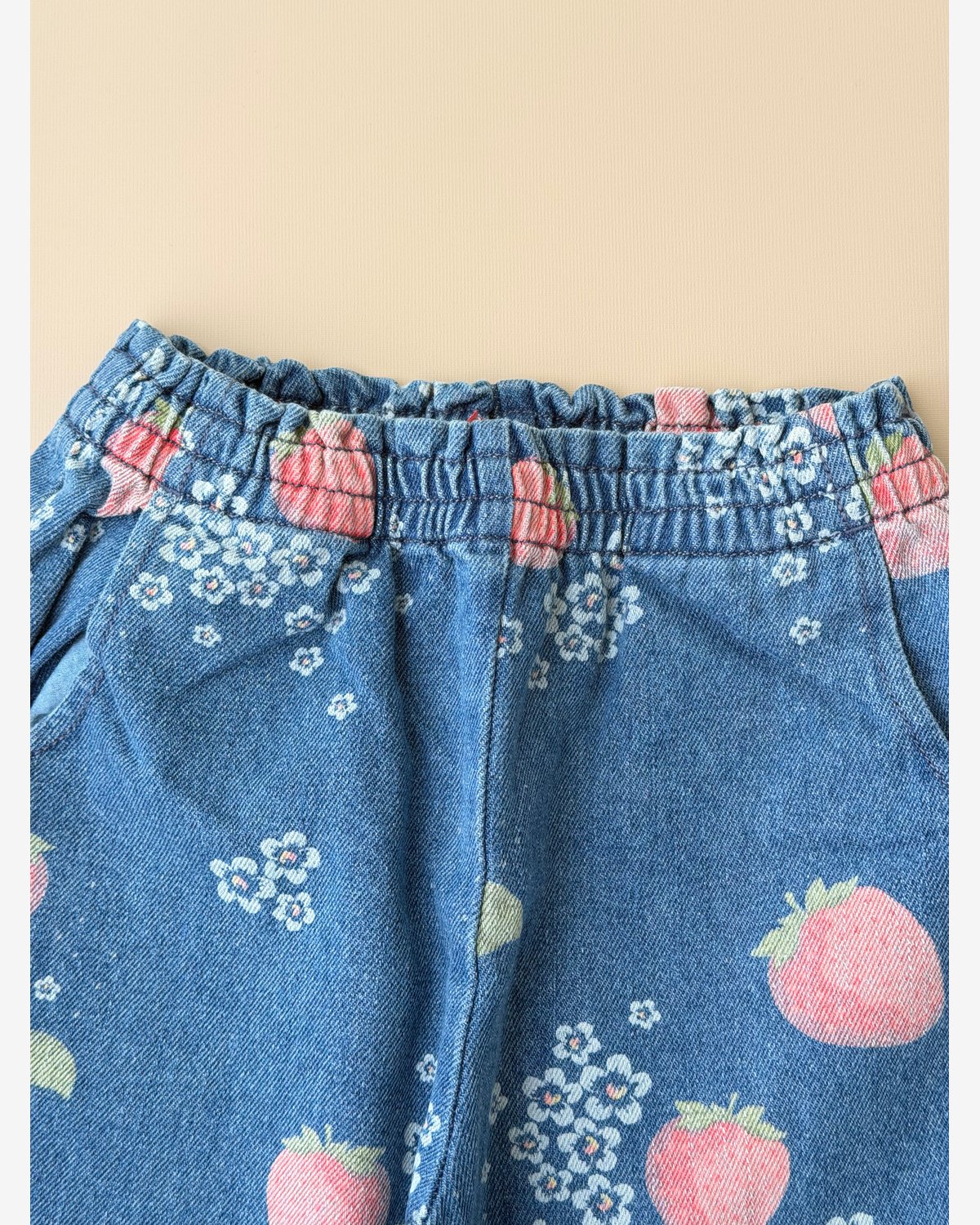 Denim, 100% Øko Bomull | Magot Frill Pants GOTS