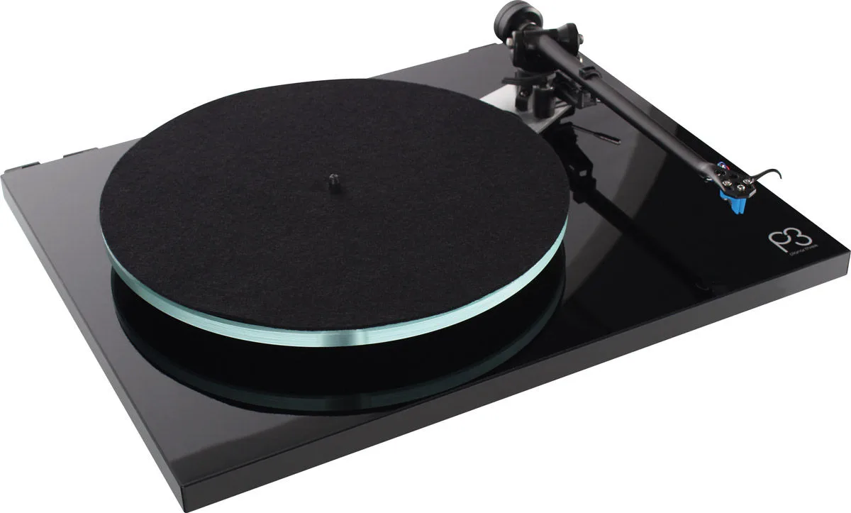 Rega Planar 3 Noir laqué (sans cellule) Platines vinyle hi-fi