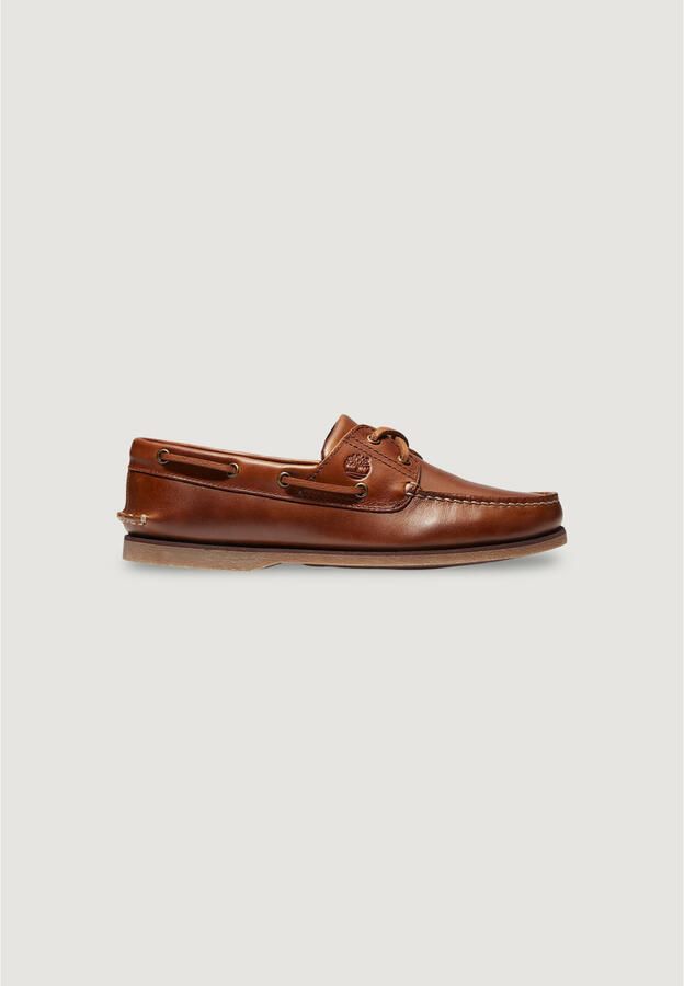 Timberland Authentic Classic Boat Shoe Leather Beige Loafers