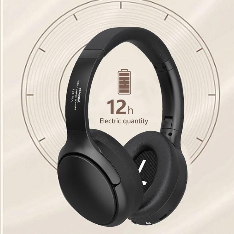 HOMTEC - USB oplaadbare Bluetooth-hoofdtelefoon