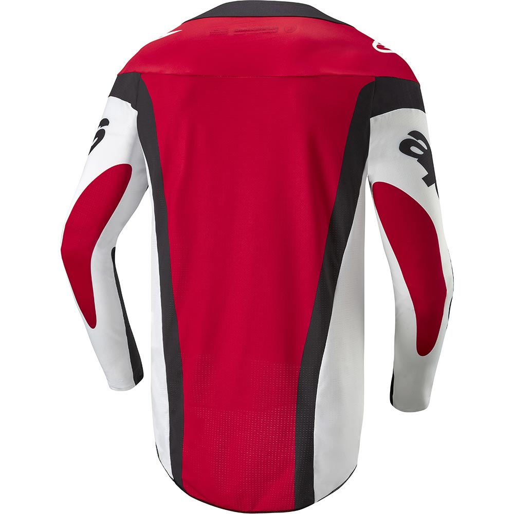 Alpinestars - Maillot Techstar Ocuri Blanc / Rouge / Noir