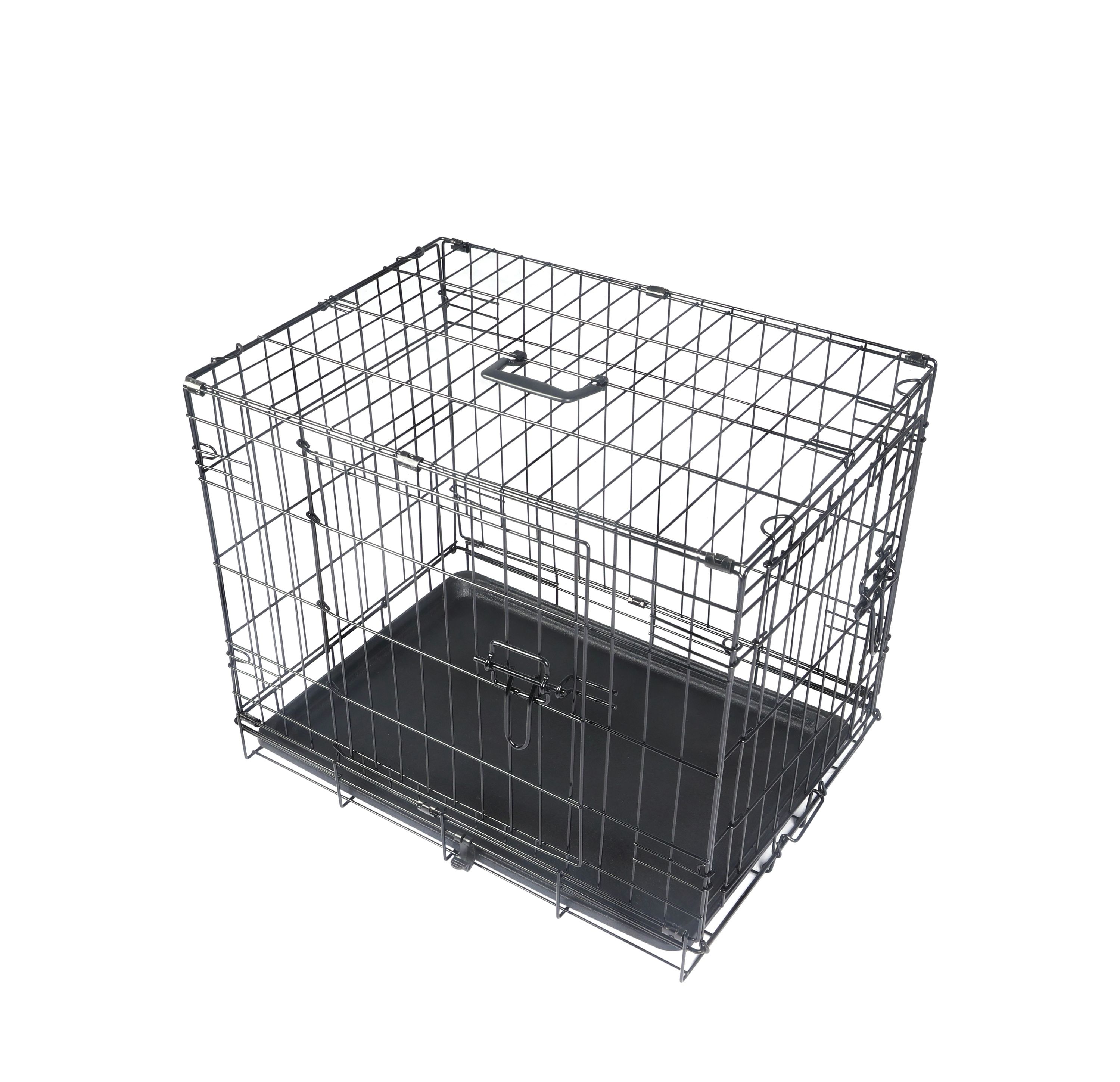 Transportkäfig faltbar Gr. S schwarz