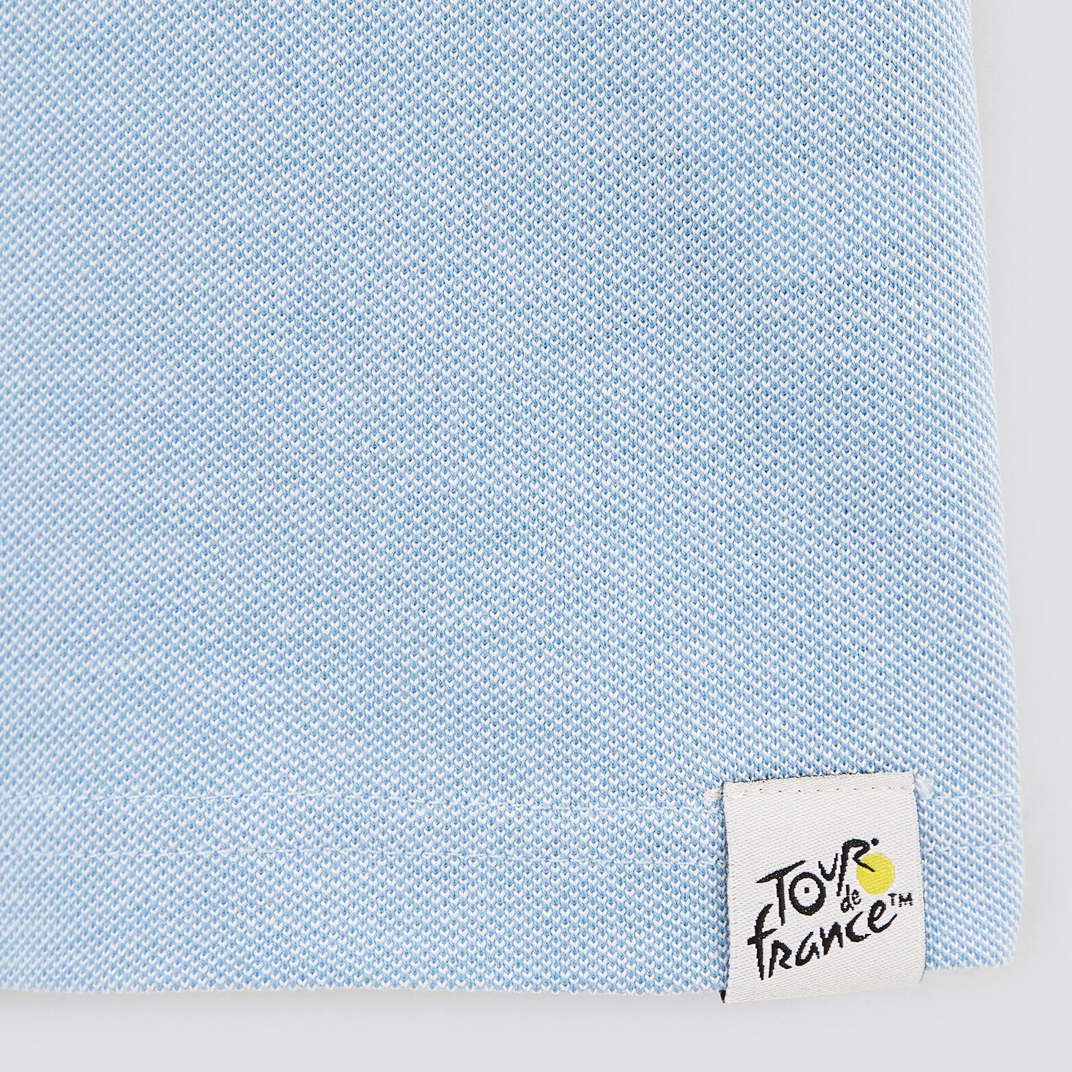 Polo manches courtes licence Tour de France Bleu