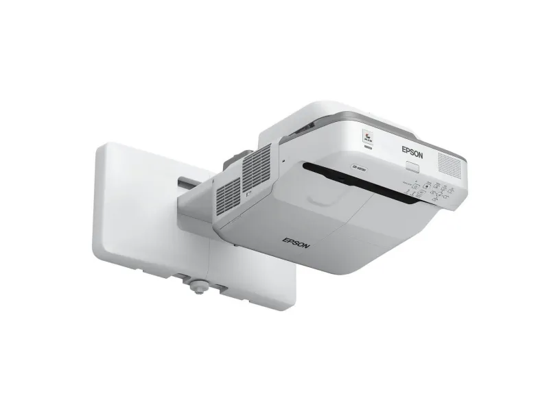 Epson EB-685W - 3LCD-projektor - 3500 lumen (hvid) - 3500 lumen (farve) - WXGA (1280 x 800) - 16:10 - 720p - LAN - grå, hvid