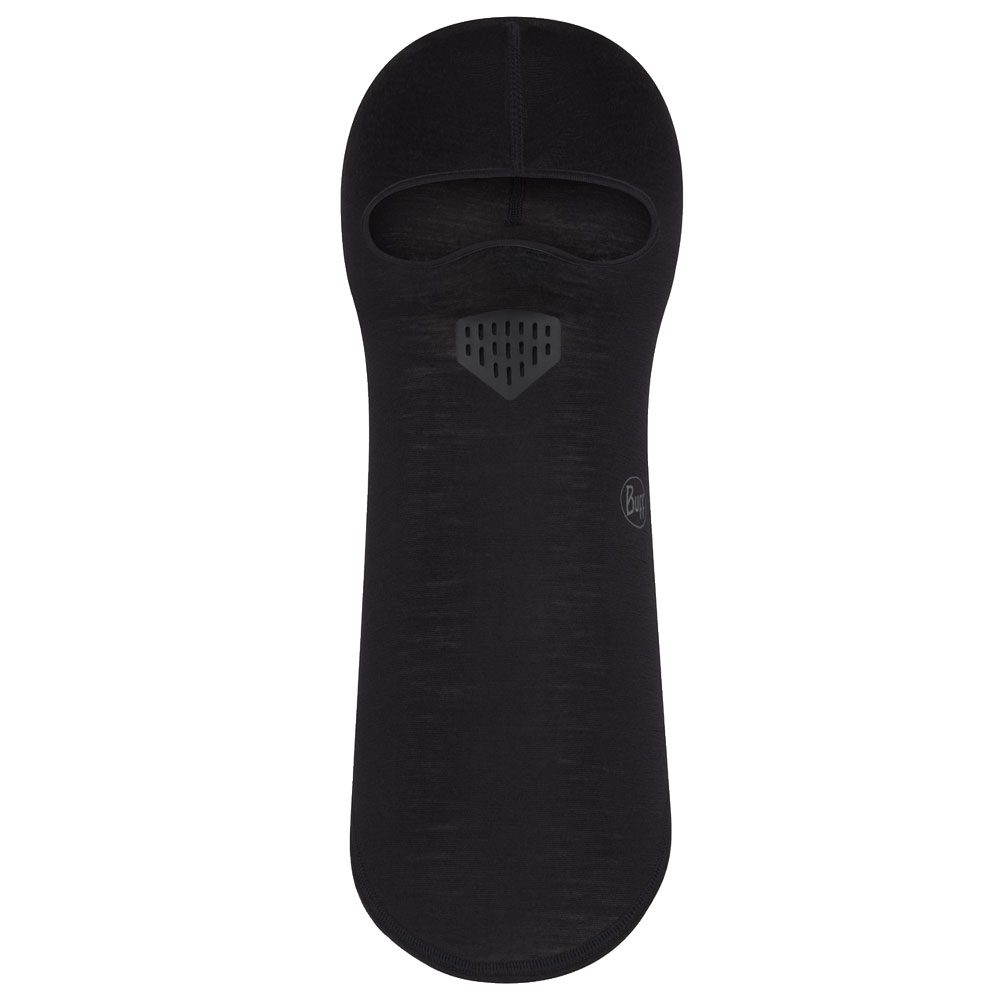 BUFF® Lightweight Merino Wool Sturmhaube solid black