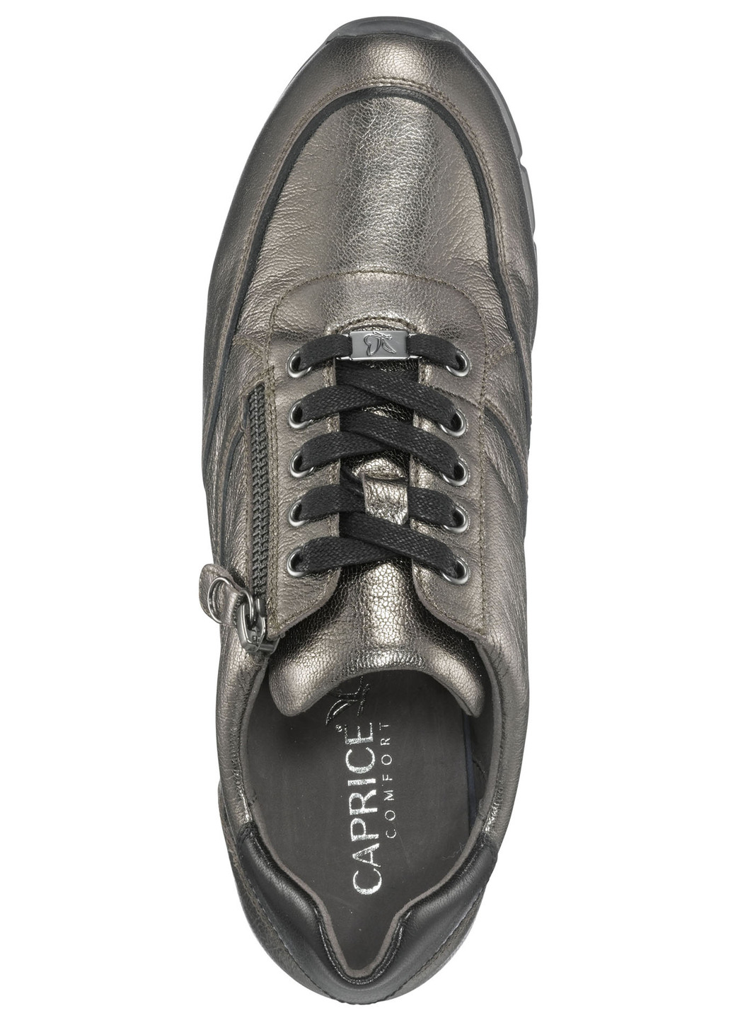Caprice Schnürschuh mit praktischem Seitenreißverschluss