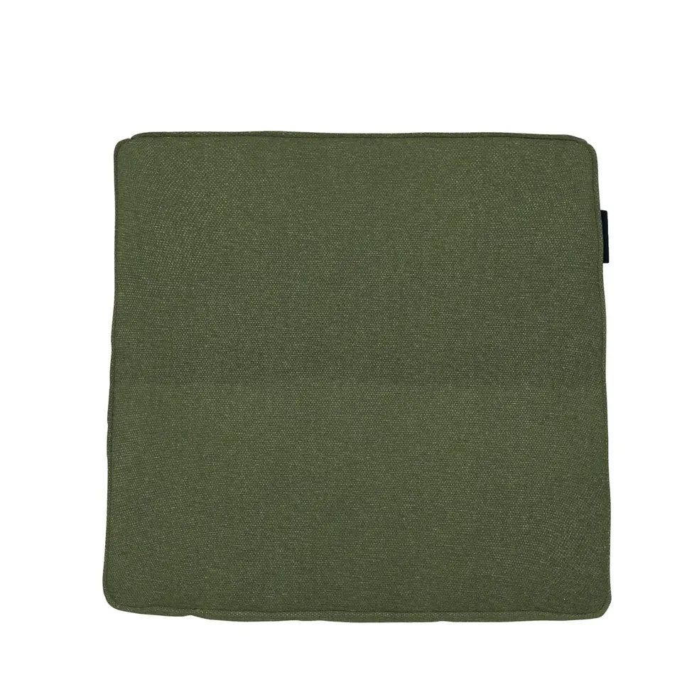 Madison - Zitkussen Green canvas eco  - Ca. 40x40 cm - Set van 4