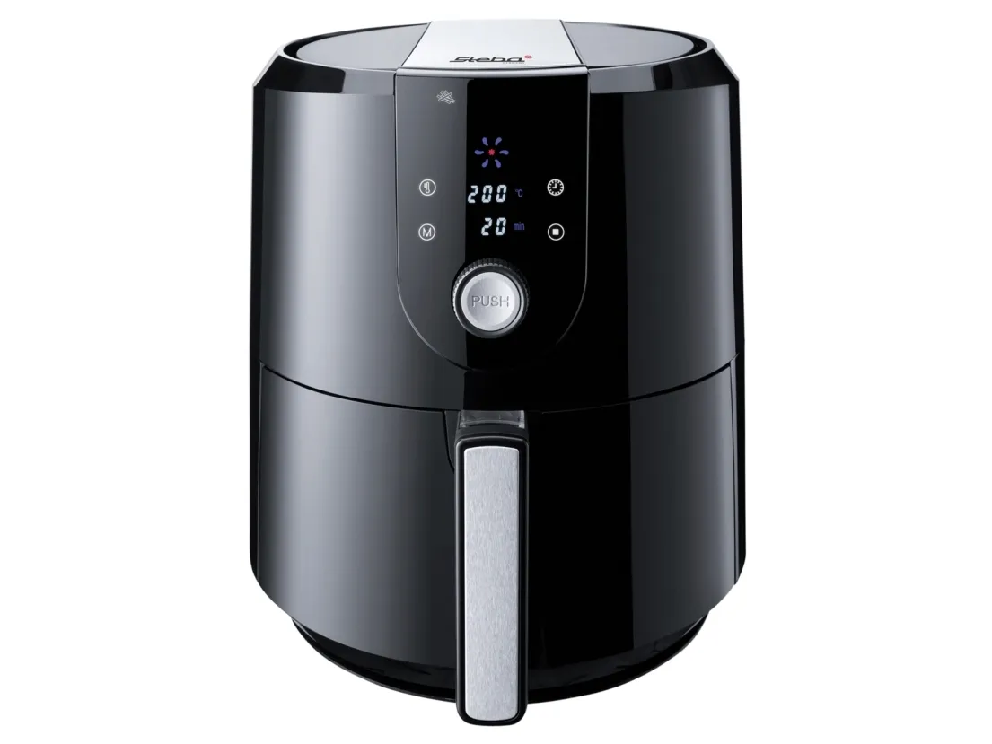 Steba HF 5000 XL - Varmluftsrister - 5,2 liter - 1,8 kW - sort