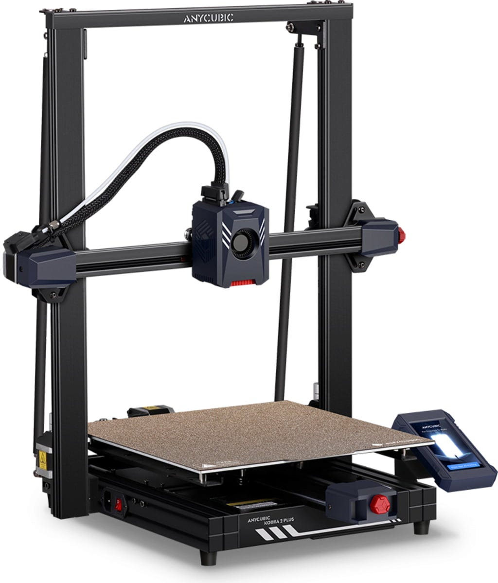 Anycubic  Kobra 2 Plus    Blitzschnelle und höchstpräzise Drucke mit Geschwindigkeiten von bis zu 500 mm/s