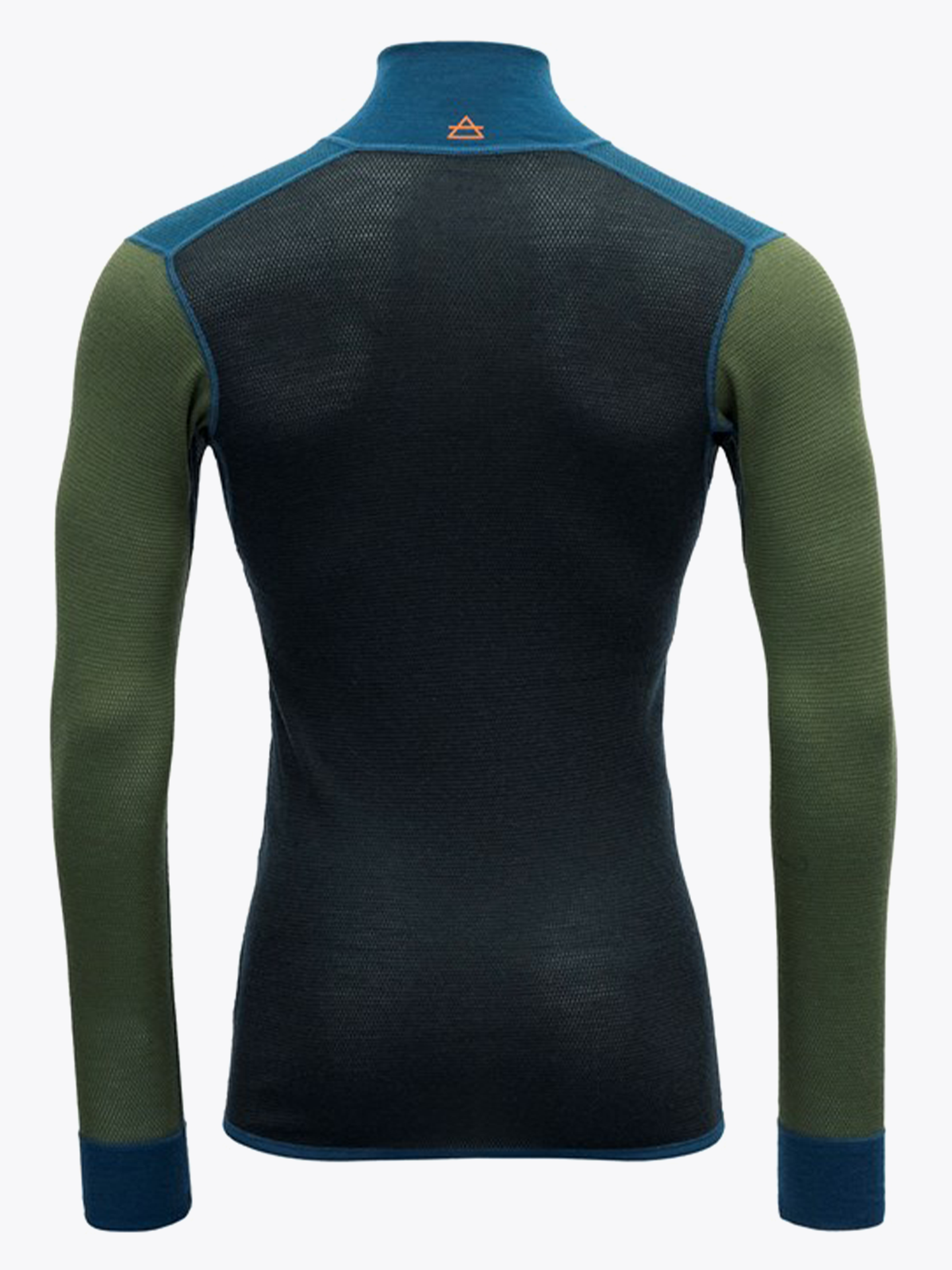 Wool Mesh 190 Zip Neck Man