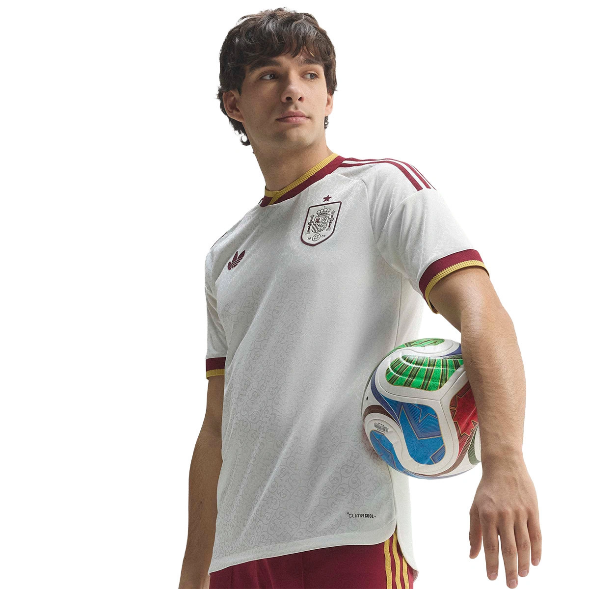 Camisola adidas Authentic Espanha Segundo equipamento Mundial 2026