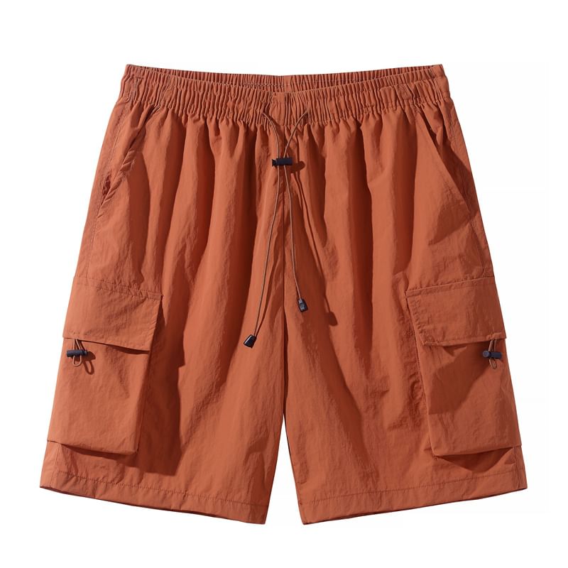 Fireon - Cargoshorts met trekkoord in de taille en wijde pijpen