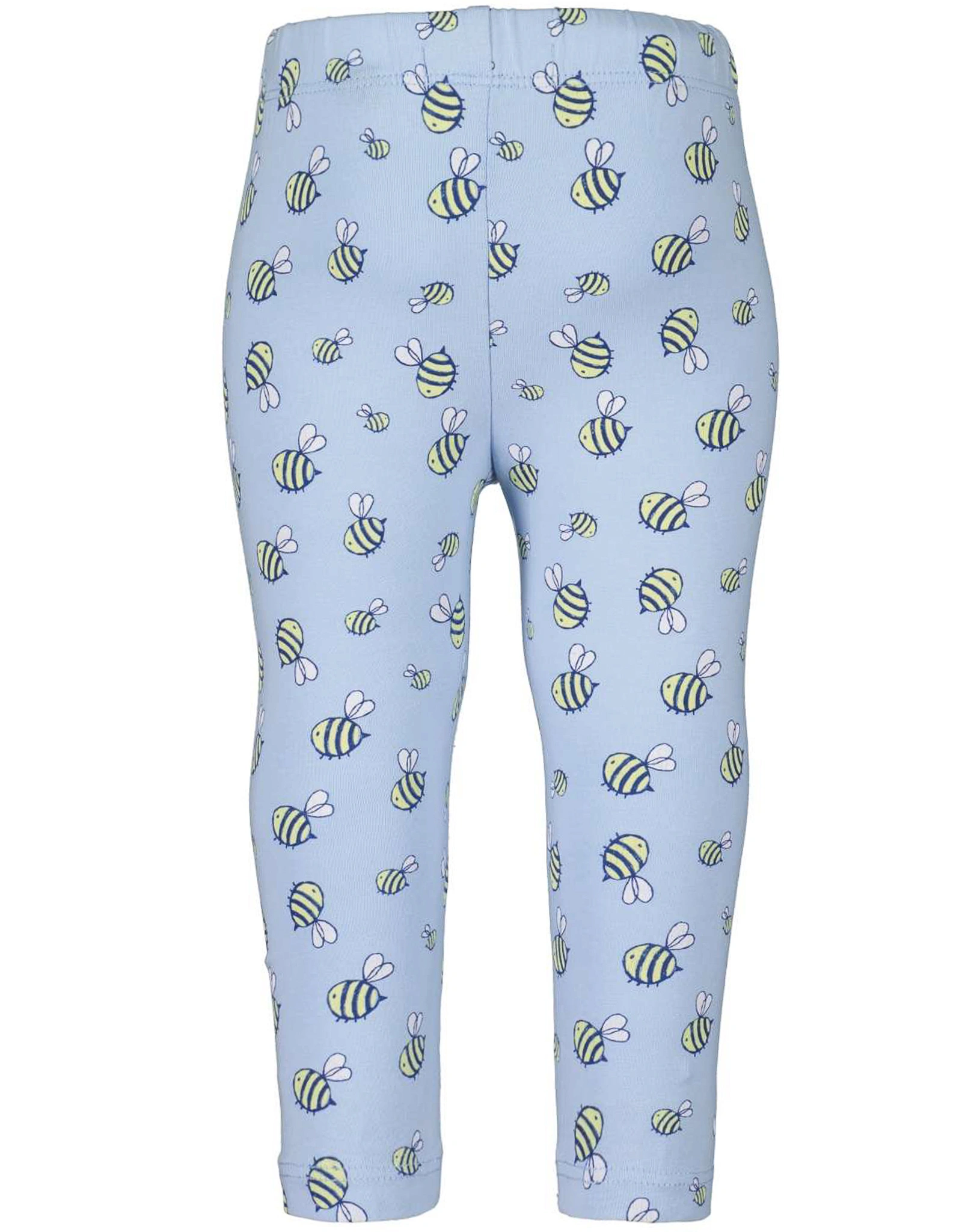 Leggings BUSY BEE in hellblau