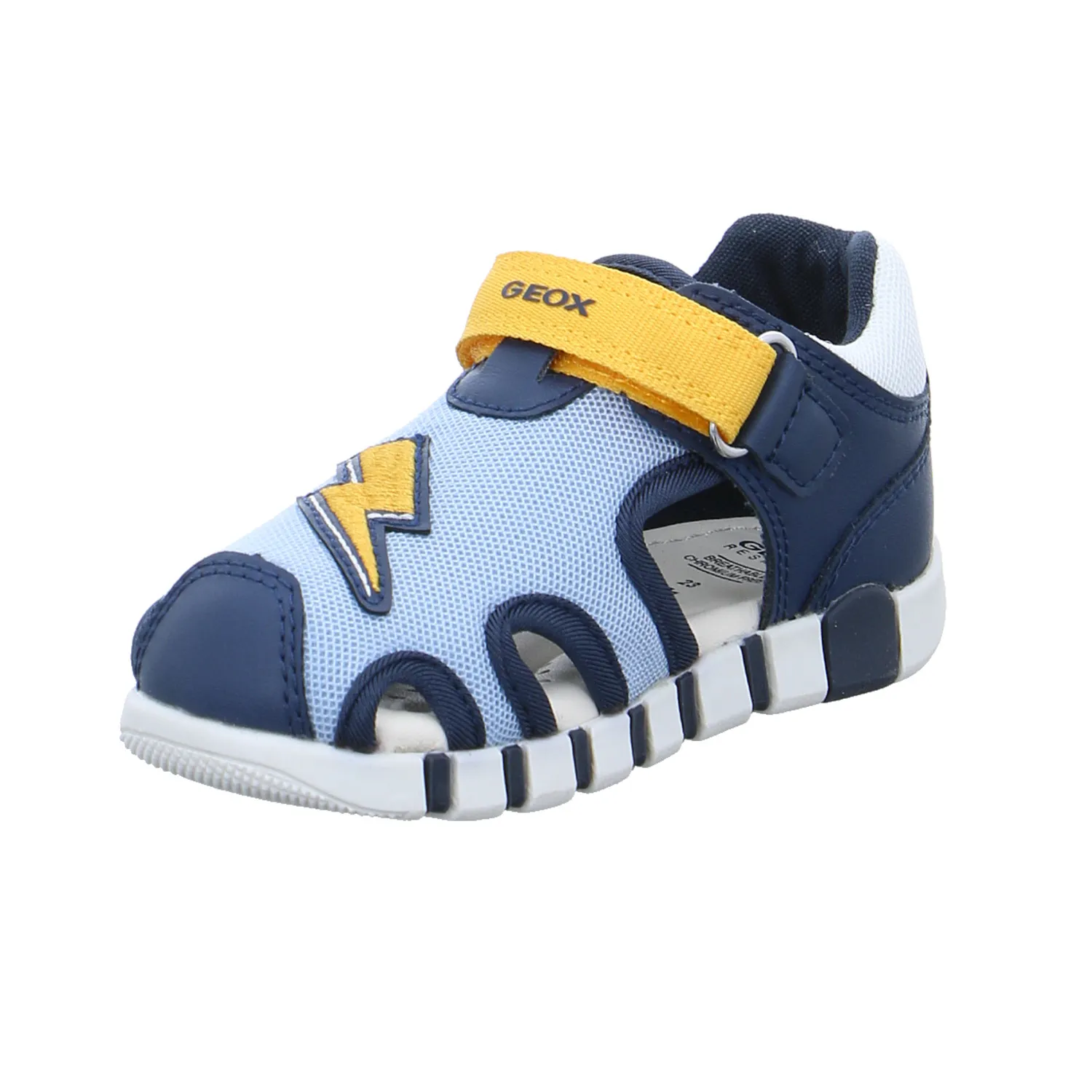 GEOX Baby-Sommer-Bottine Blau Textil  Minilette