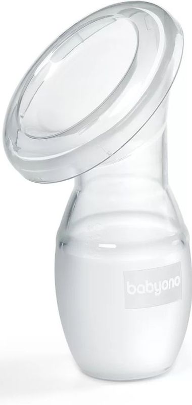 BabyOno - Moedermelkcollector - Transparant - Siliconen
