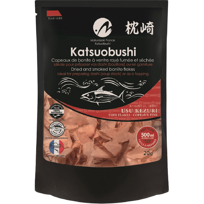 Makurazaki Gedroogde en Gerookte Bonito Vlokken (Dun) 20g