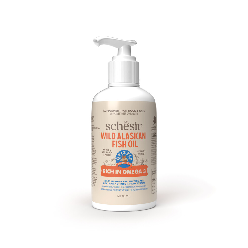 Schesir Grizzly Wild Alaskan Fish Oil 500 ml