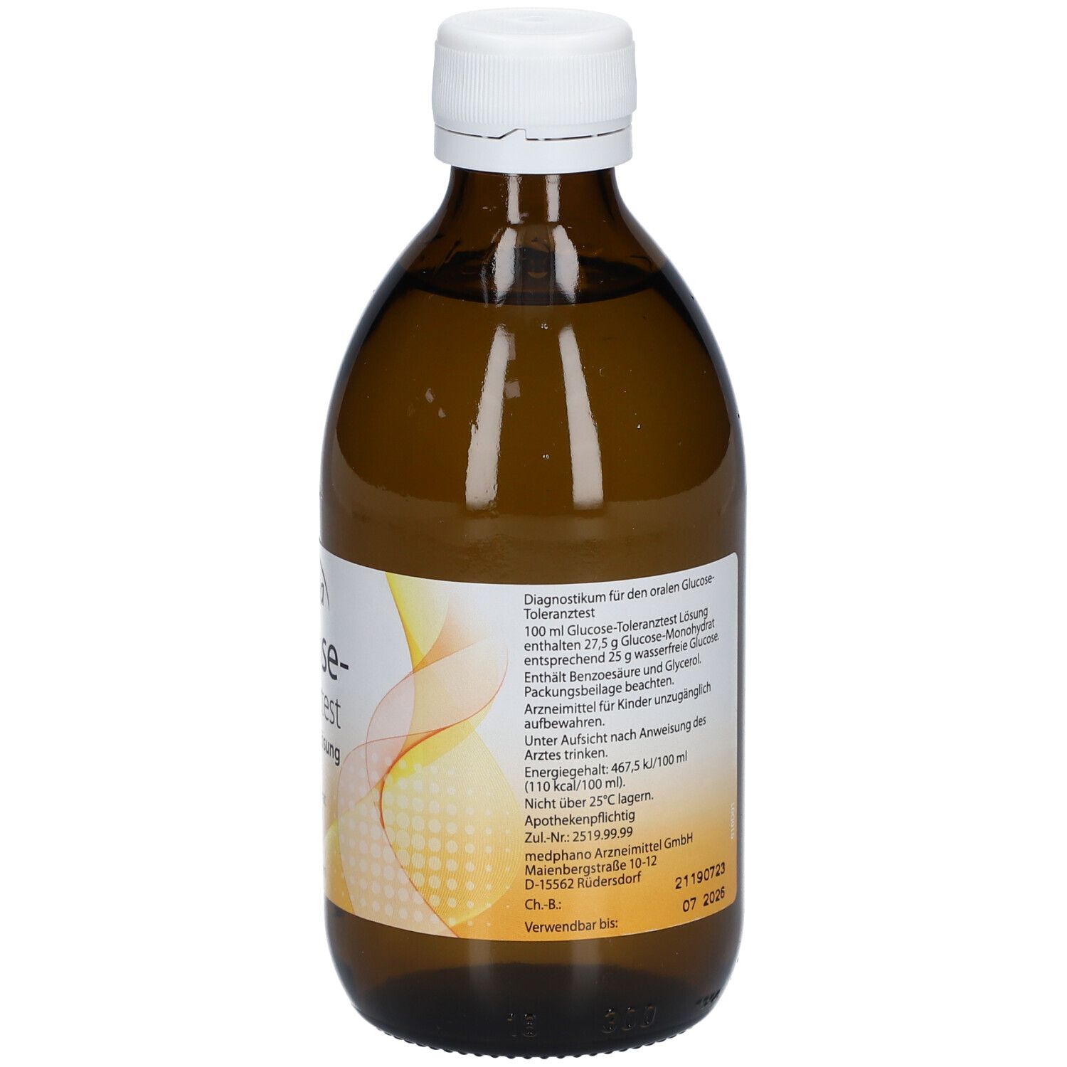 Valena Glucose Toleranztest 25 g/100 ml