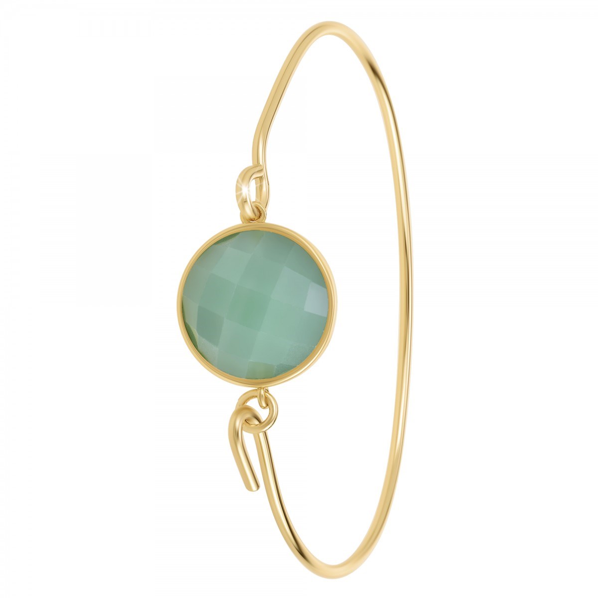 Bracelet par SC Bohème orné d'une pierre de Jade