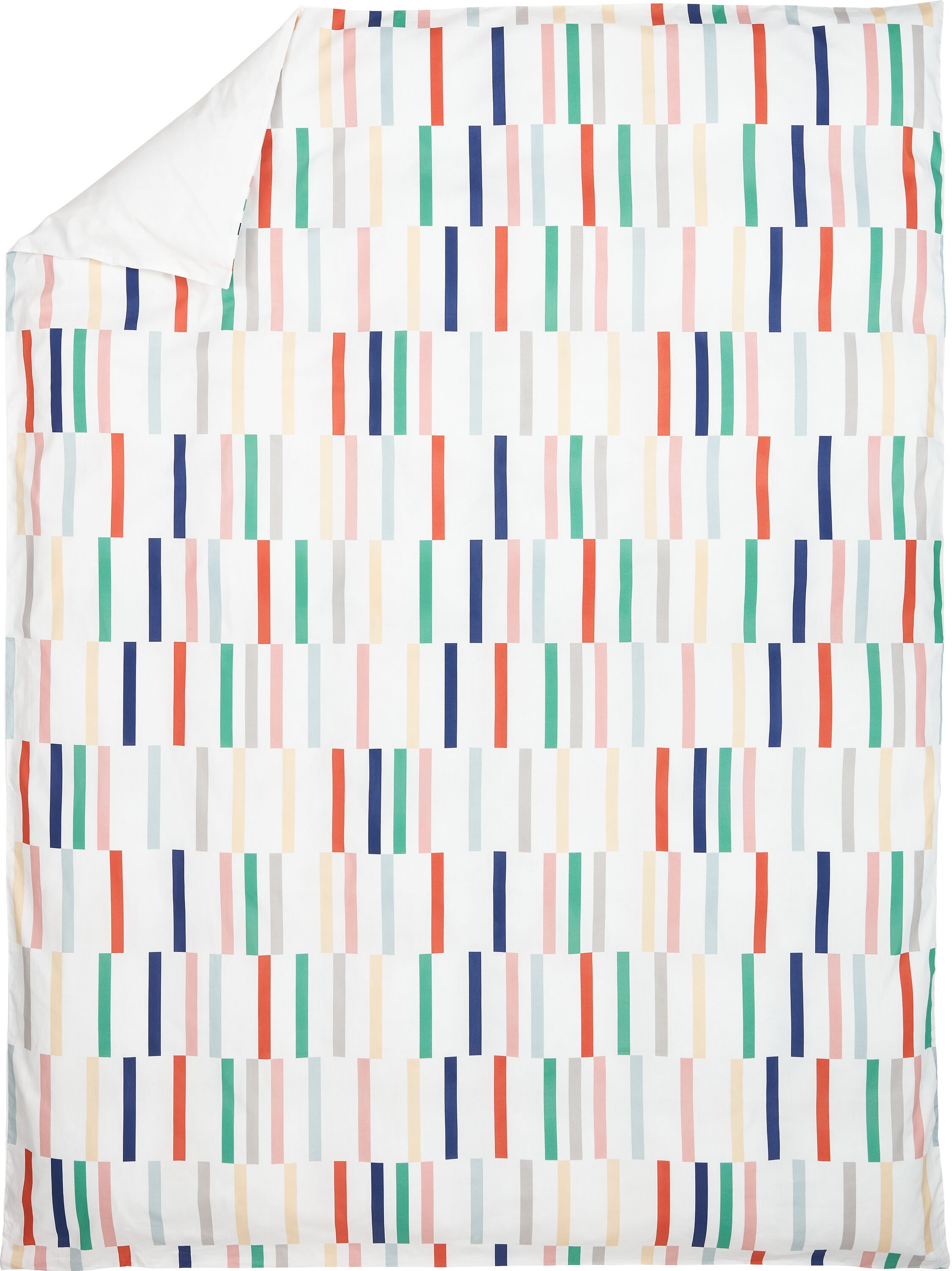 KNUT Perkal-Duvetbezug - Weiss / Duvetbezug - 160 x 210 cm