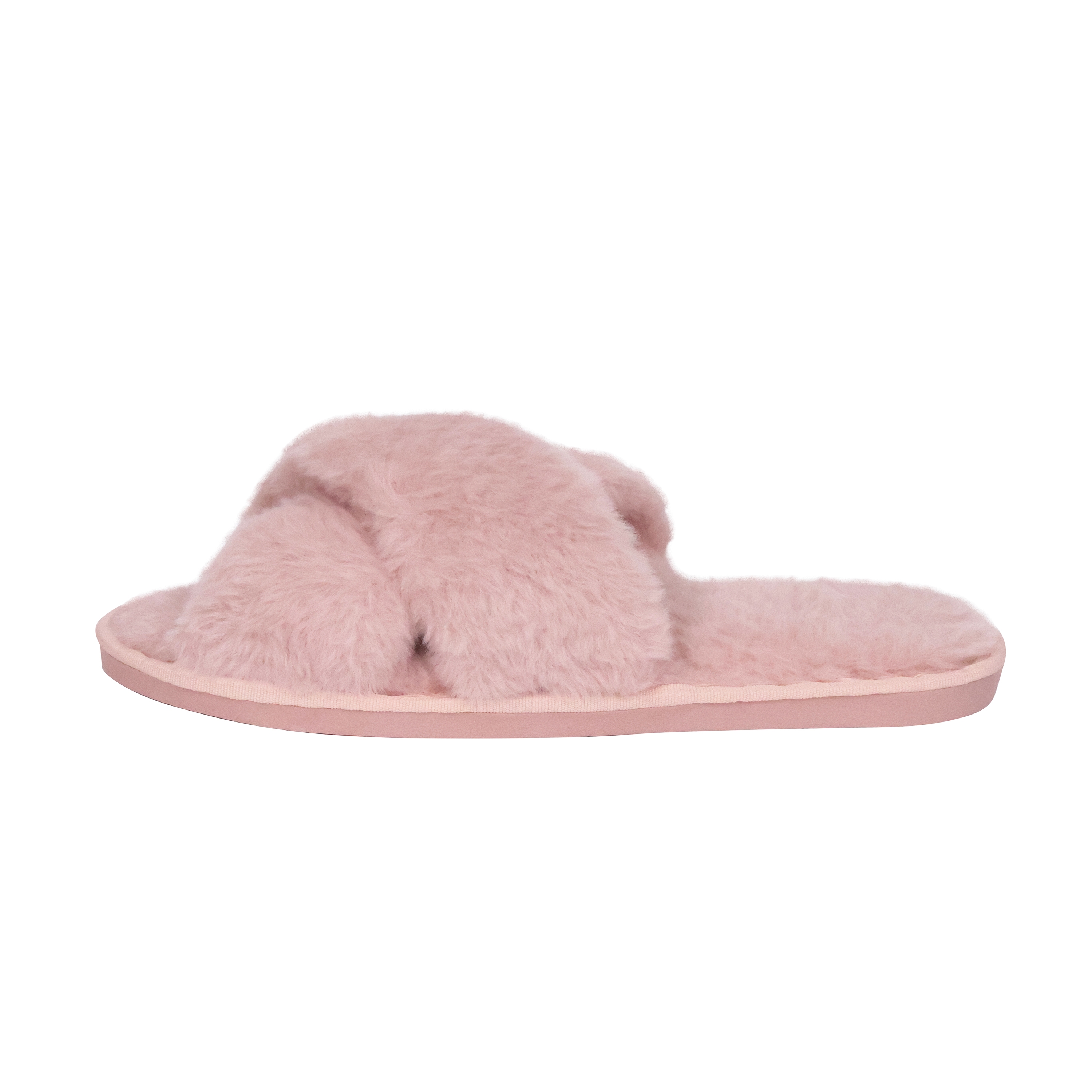 Hausschuhe aus Plüsch Grösse 40-41 rosa