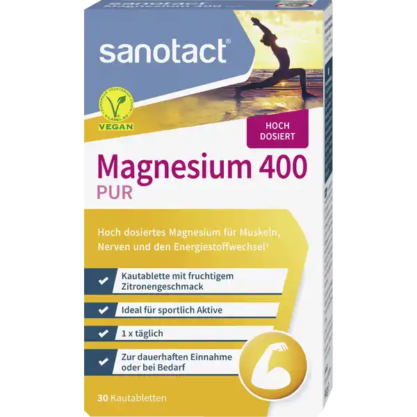 Magnesium 400 Kautabletten