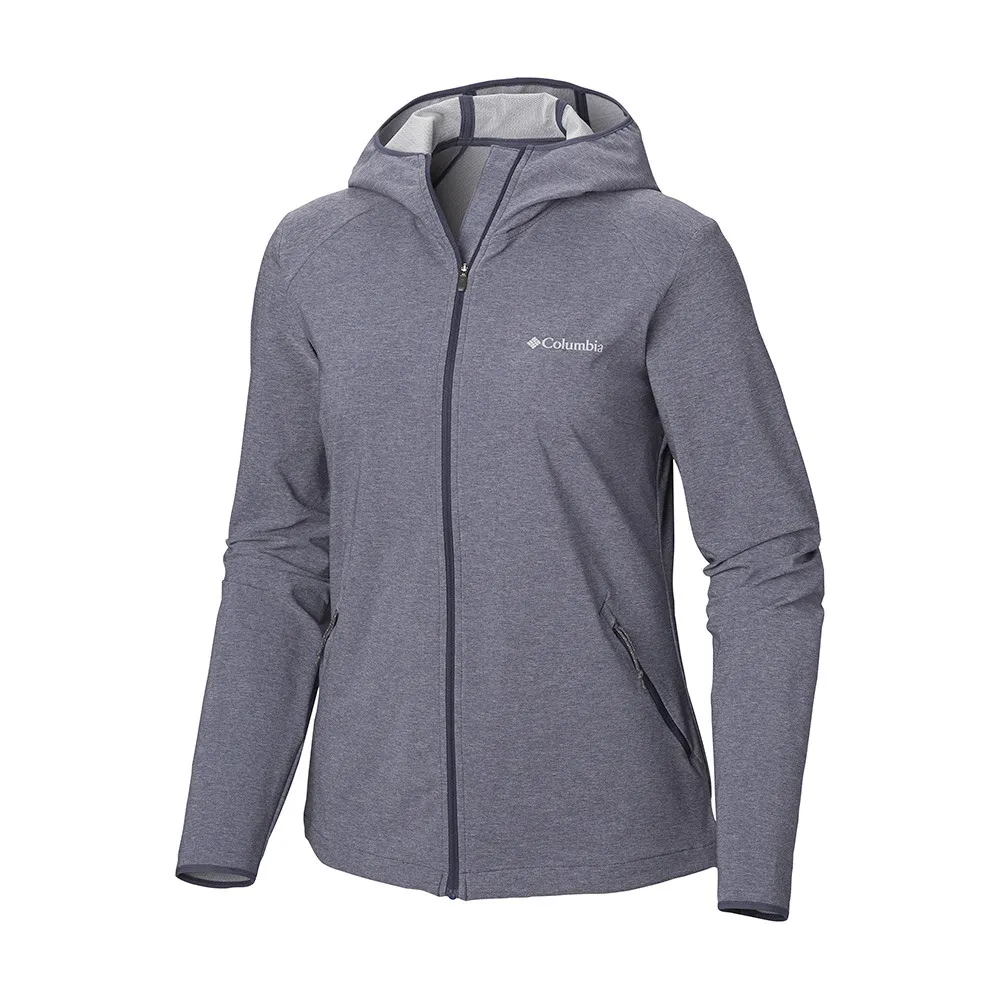 Columbia HEATHER CANYON SOFTSHELL - Veste Femme nocturnal heather