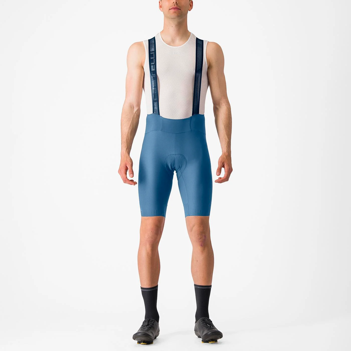 Castelli Espresso Bibshorts i Steel Blue