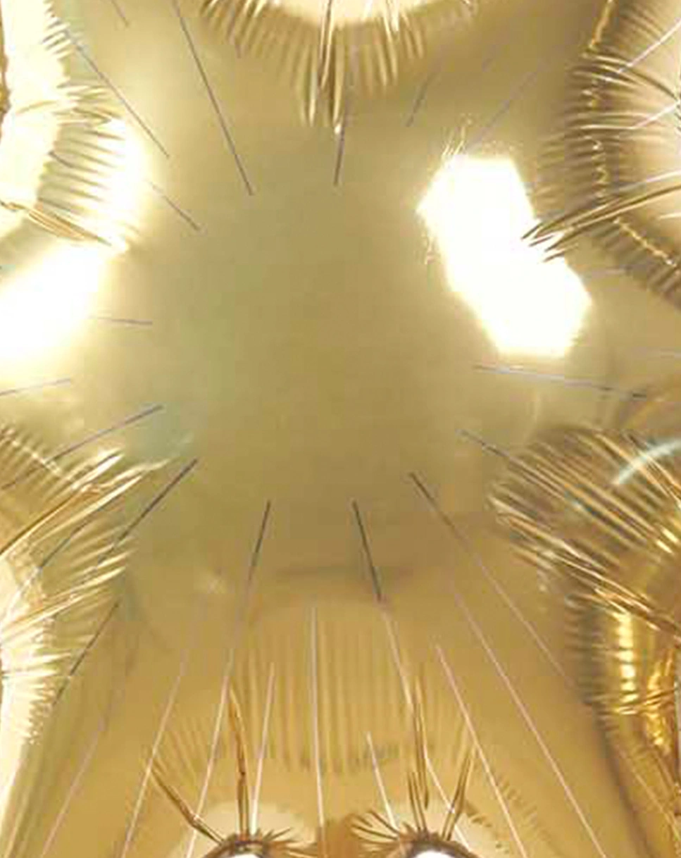 Folienballon STERNSCHNUPPE in gold