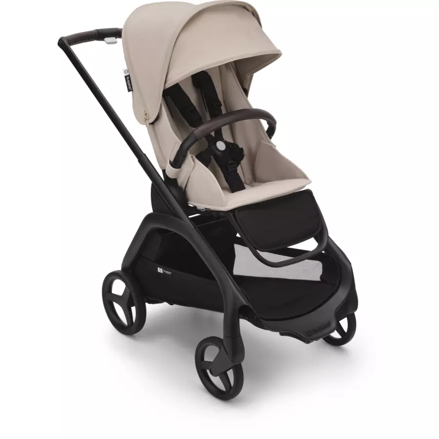 bugaboo Kinderwagen Dragonfly Complete Black Desert Taupe