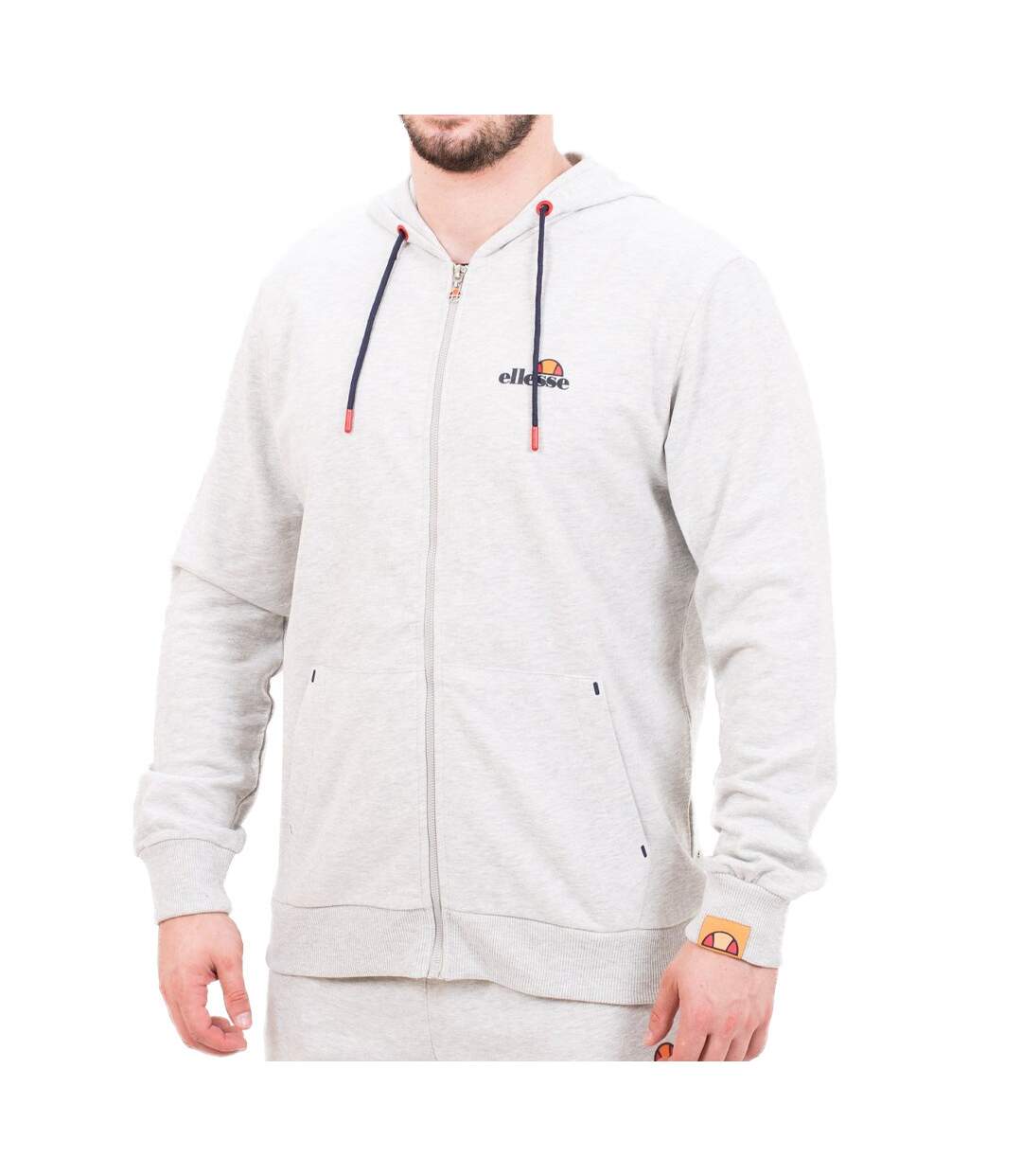 Sweat zippé Gris Homme Ellesse Heritage