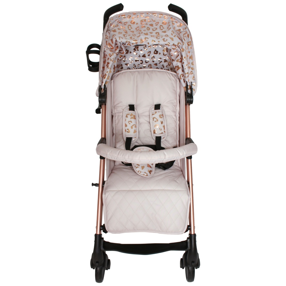 Mein Baby Katie Piper Believe MB51 Kinderwagen in Roségold und Blush Leopard