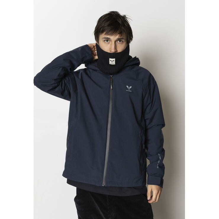 Fat Moose FM Rib Tupe Scarf Black