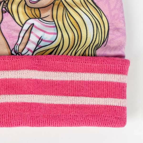 Hatt, Skjerf og Hansker Barbie 2-8 år