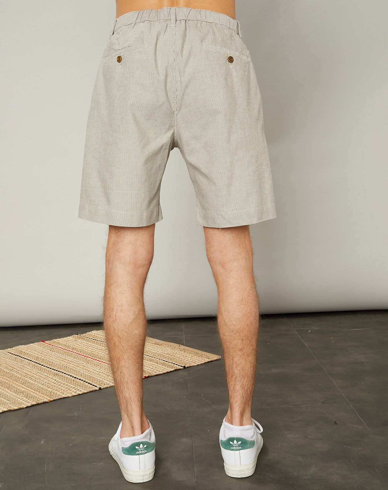 Hartford Short en Coton & Lin Tank natural/gris