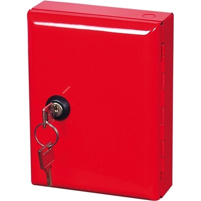 Boîte de secours - Sans vitre - 160 x 120 x 45 mm - Acier