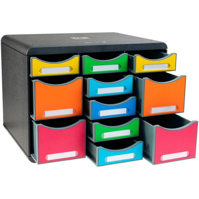 Moule de classement Storebox Multi 11 tiroirs Iderama - Arlequin