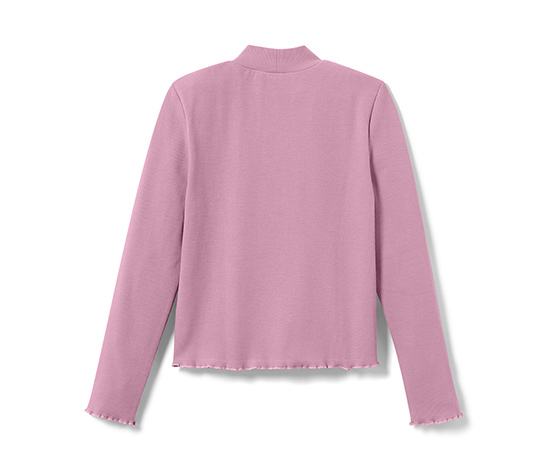 Kinder-Langarmshirt, violett
