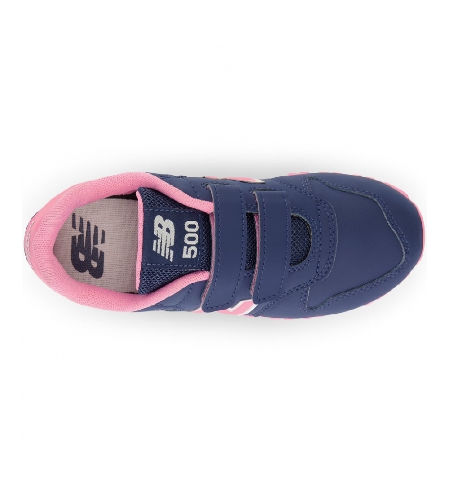 Tênis New Balance 500 com fecho de velcro Nb Marino