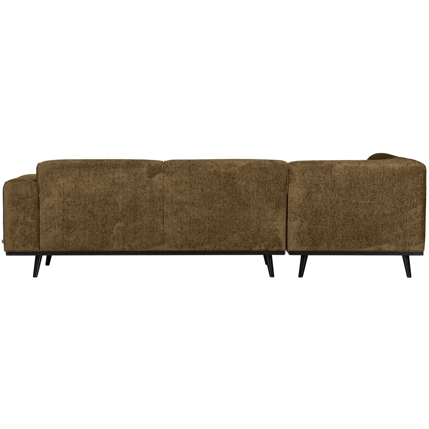 WOOOD Statement Hoekbank Links - Velvet - Brass