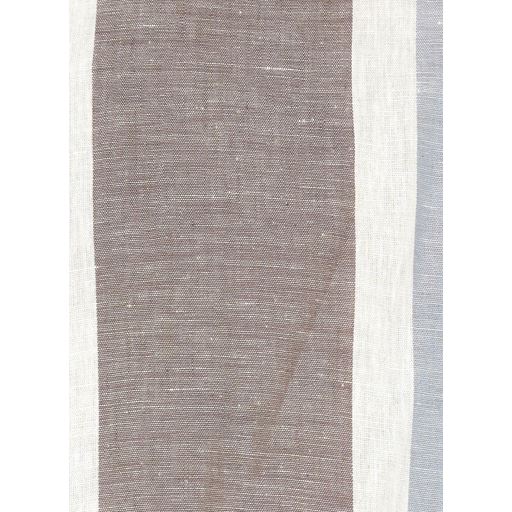 Signal Gino Linen Wide Stripe Skjorte, Blue Mirage, XXL