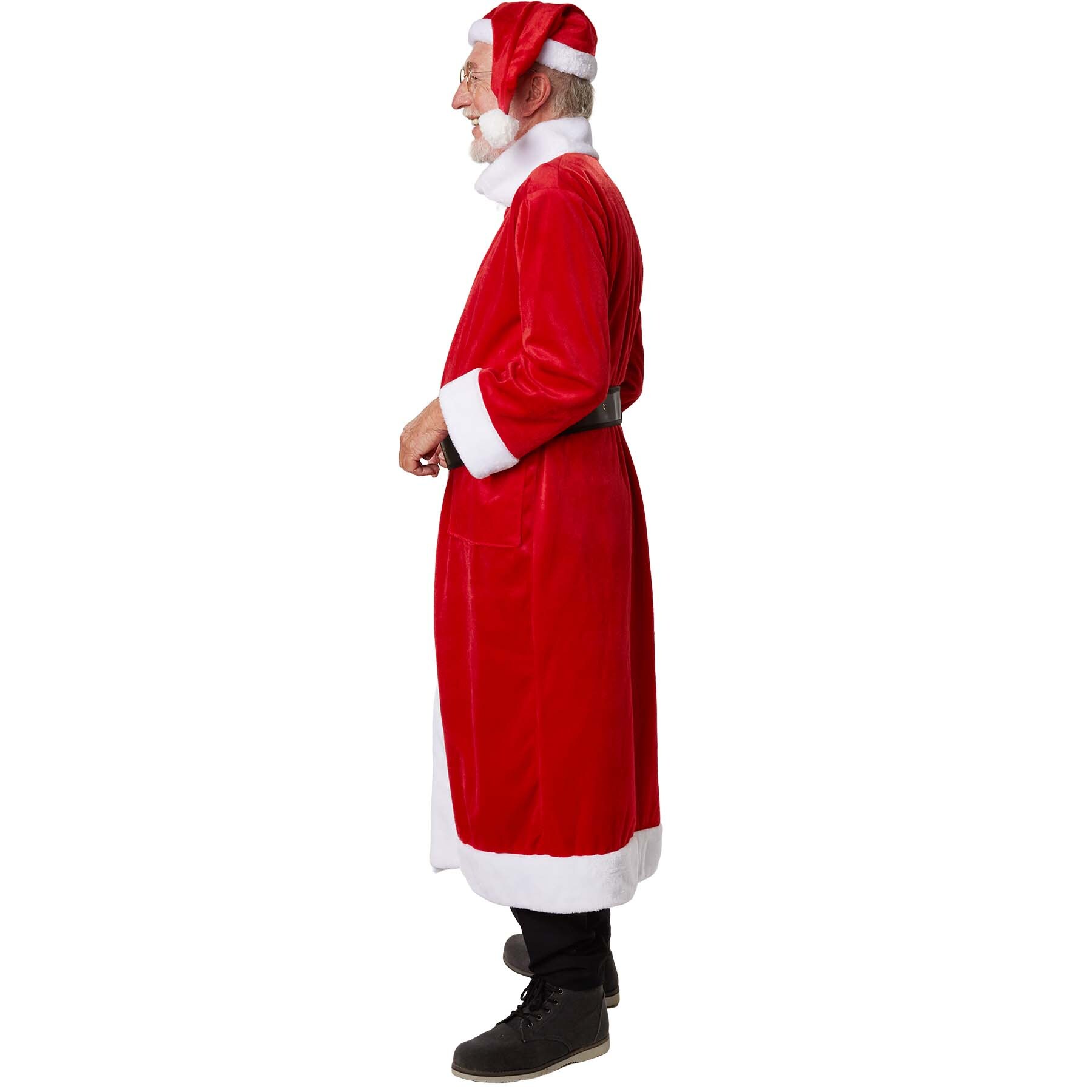 tectake® Mantel Weihnachtsmann klassisch