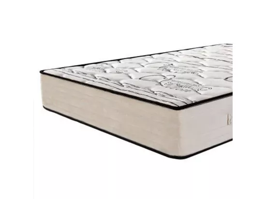 Matelas réversible NELIA 160x200 cm, mousse haute densité, indépendance du couchage, avec face été/hiver, épaisseur 24 cm