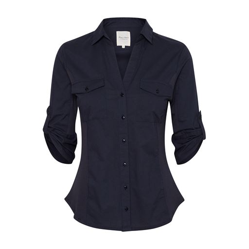 Part Two CortniaPW Skjorte, Dark Navy, 44