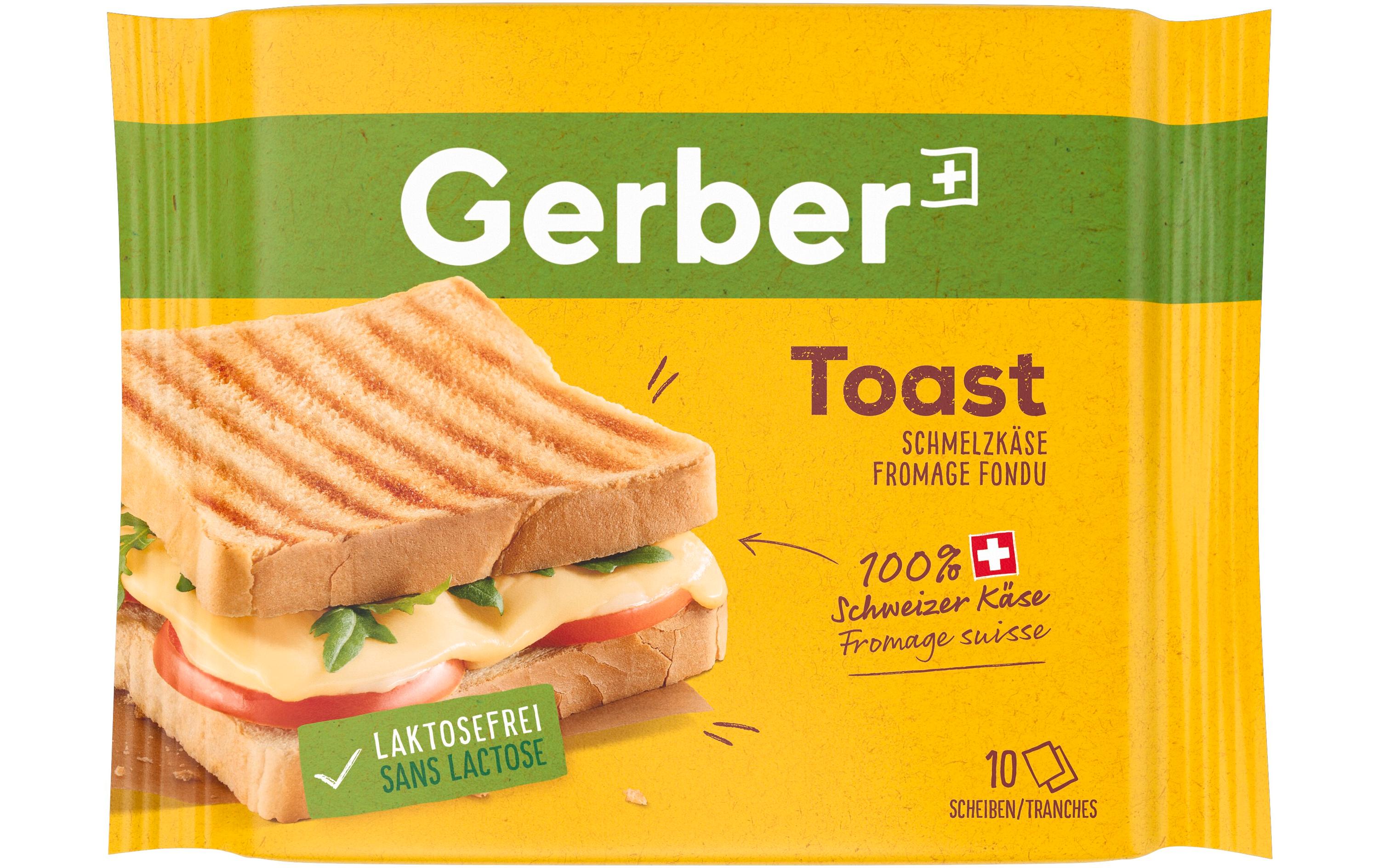 Schmelzkäse Toast 200 gSchmelzkäse-Scheiben mit ausgewogenem Geschmack