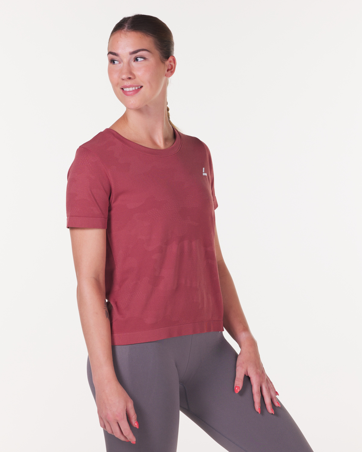 LEVITY Sustainable Habits Tee Recycled Red Clay