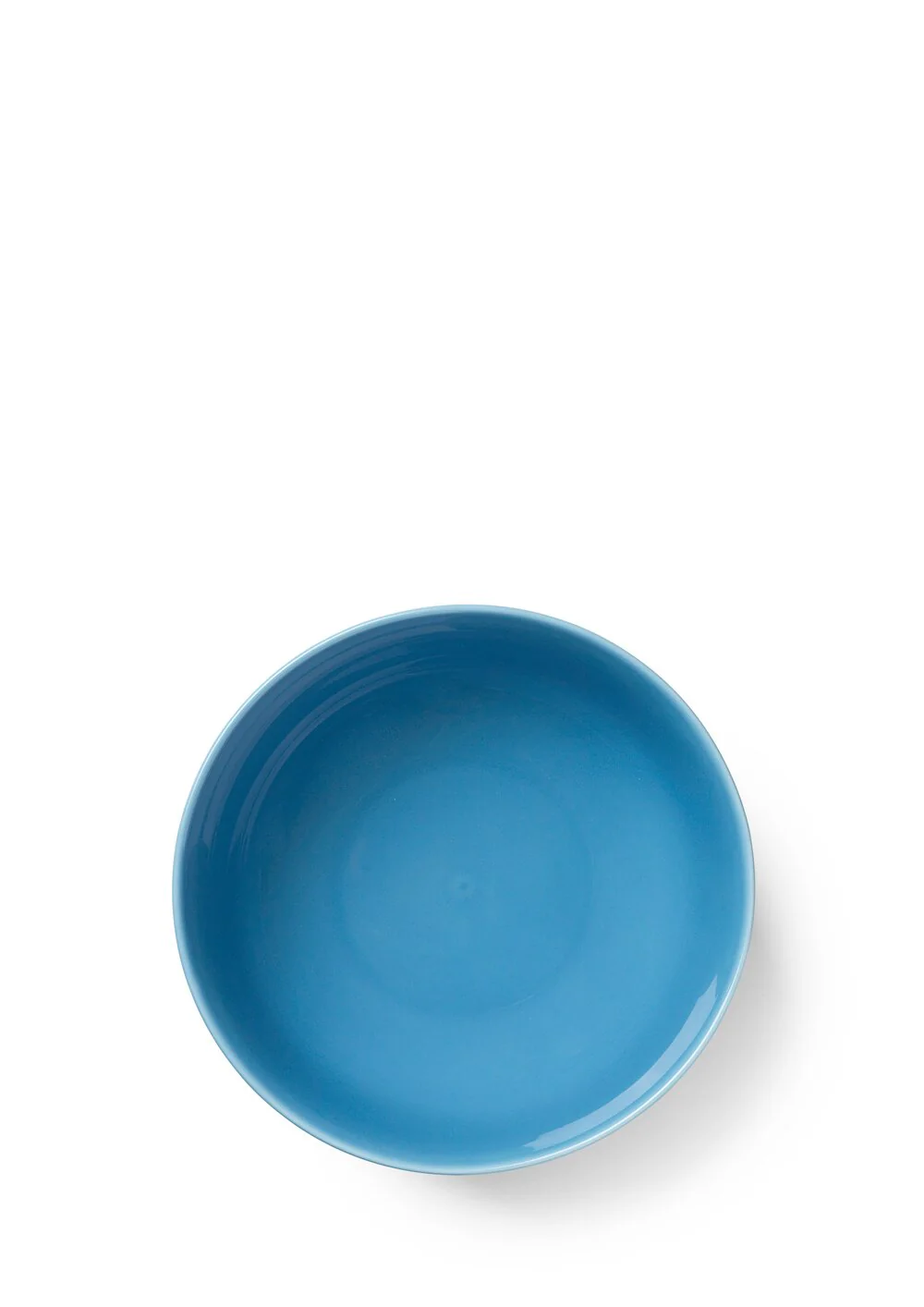 Lyngby Porcelæn  Rhombe Color skål, blå - Ø15.5 cm.