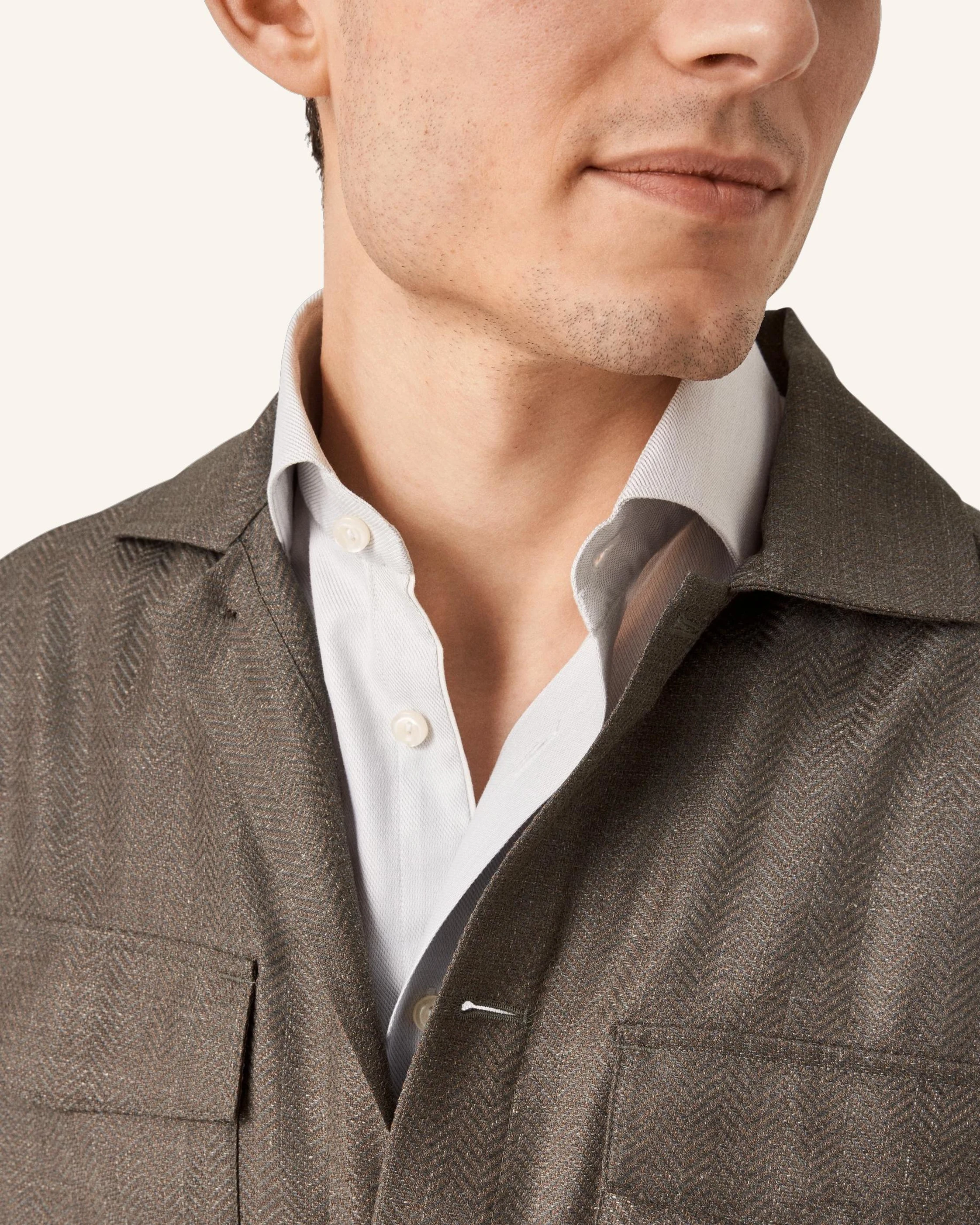 ETON Hemdjacke aus Leinen