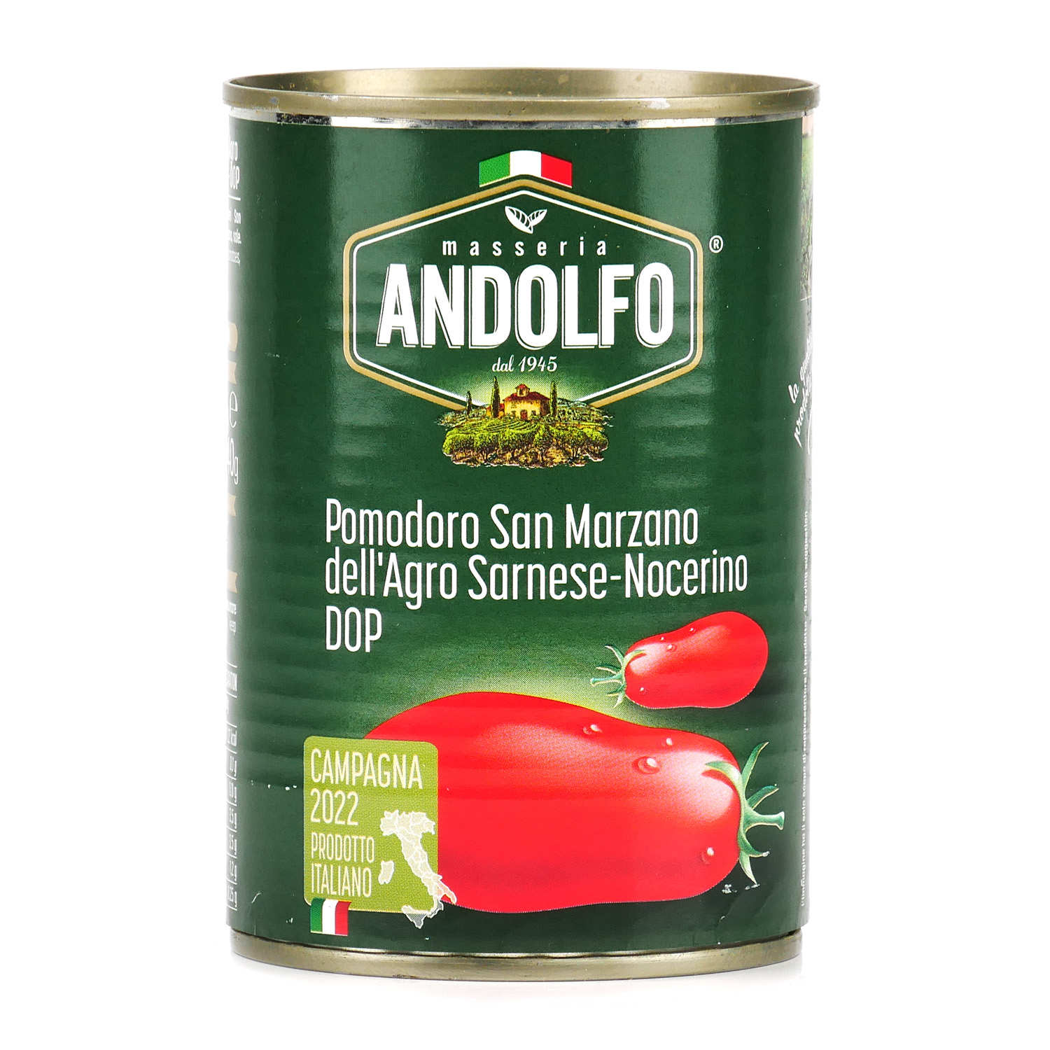 Tomates pelées italiennes - San Marzano dell'Agro Sarnese-Nocerino AOP